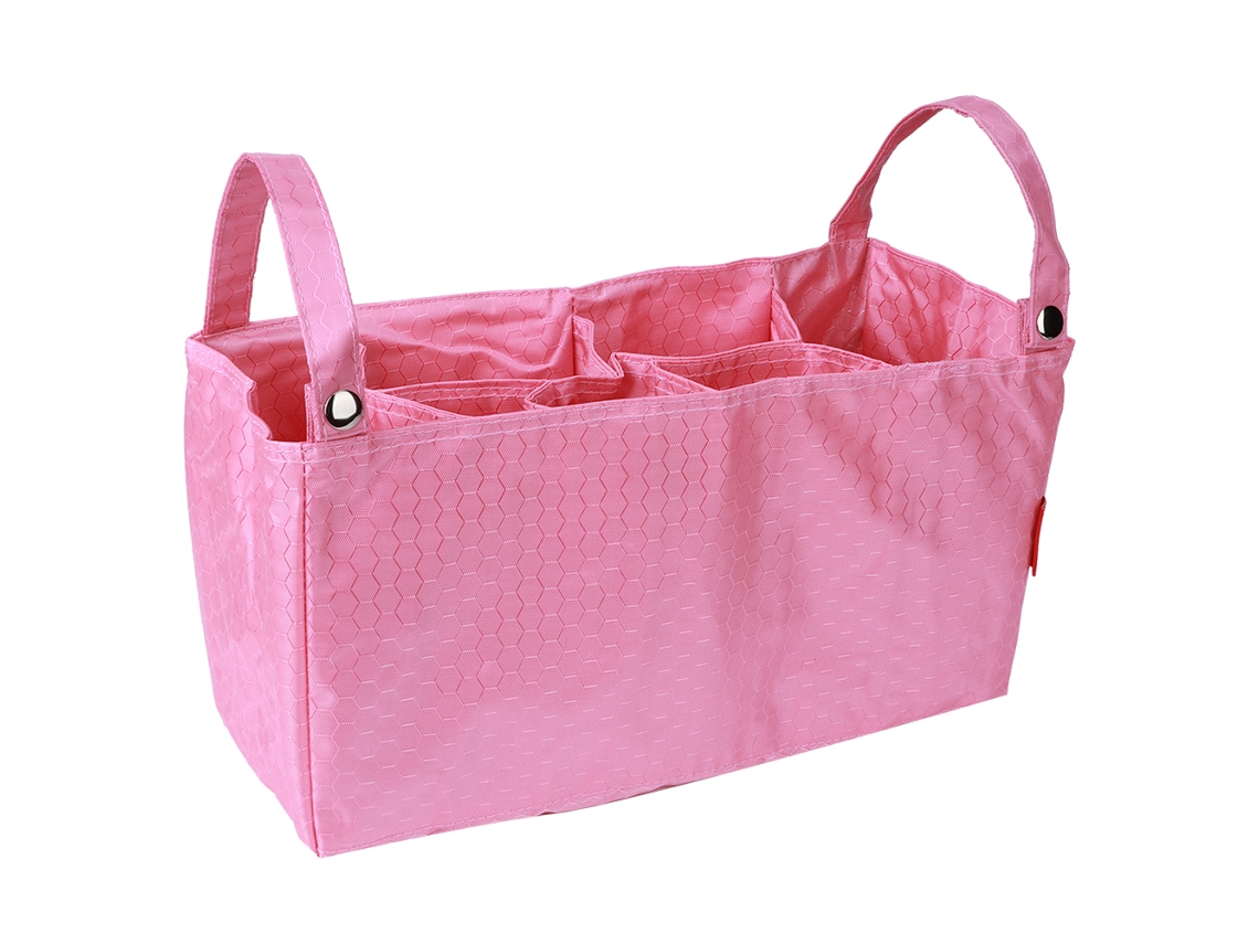 Bolso Organizador Multifuncional Rosa Para Cochecito De Bebé, Bolso Cambiador, Accesorios Para Cochecito