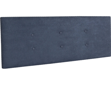 Cabecero DHOME Tapizado (Azul - Tela - 105 x 5 x 50 cm)