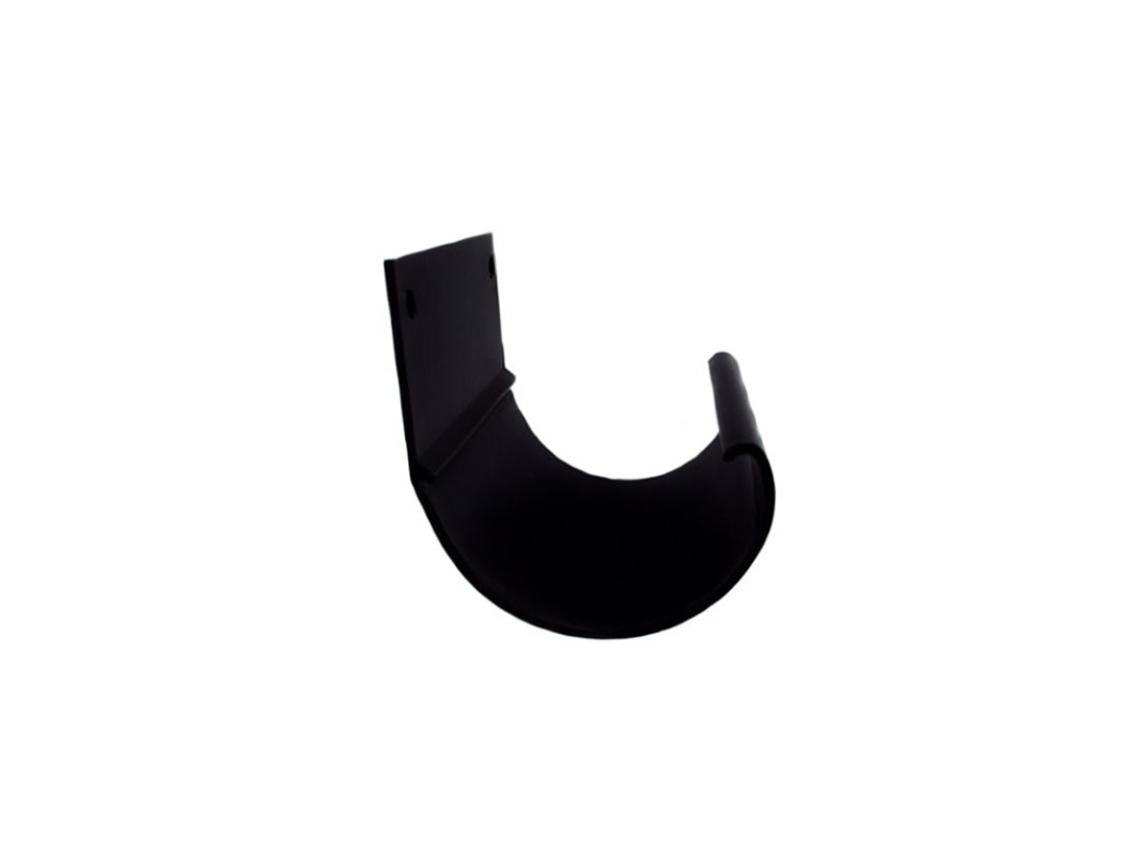 Renoplast R50 Conector Para Canalones De Aluminio De 8 Cm, Negro, Canalón De Lluvia