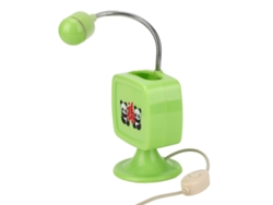 Ventilador de escritorio plegable USB 2 en 1 portátil verde 5V