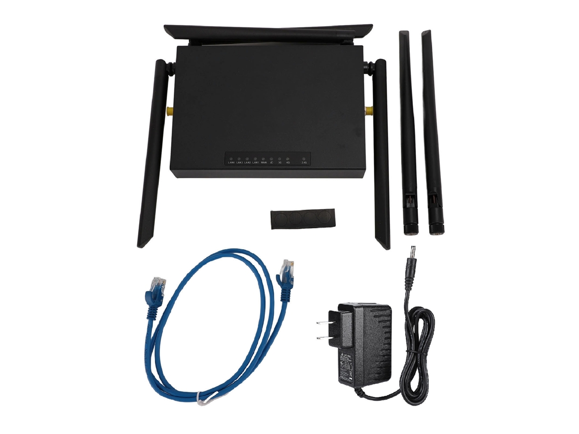 Router 4g Lte Con Ranura Para Tarjeta Sim, 6 Antenas, 300 Mbps, 5 Puertos, Punto De Acceso Industrial, Bandas Europeas Y Asiáticas.