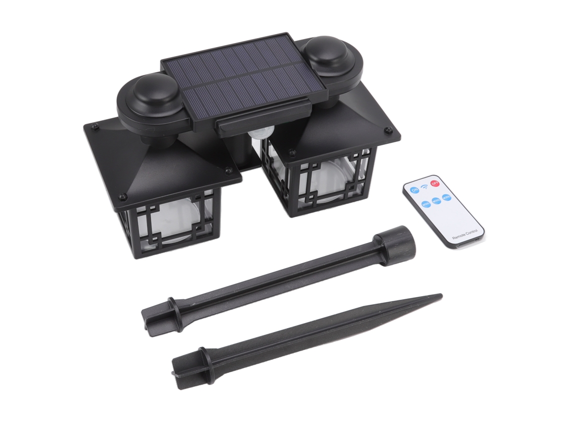Lámpara De Pared Solar 192 Led Para Exteriores, Jardín, Con Sensor Movimiento, Resistente Al Agua, E