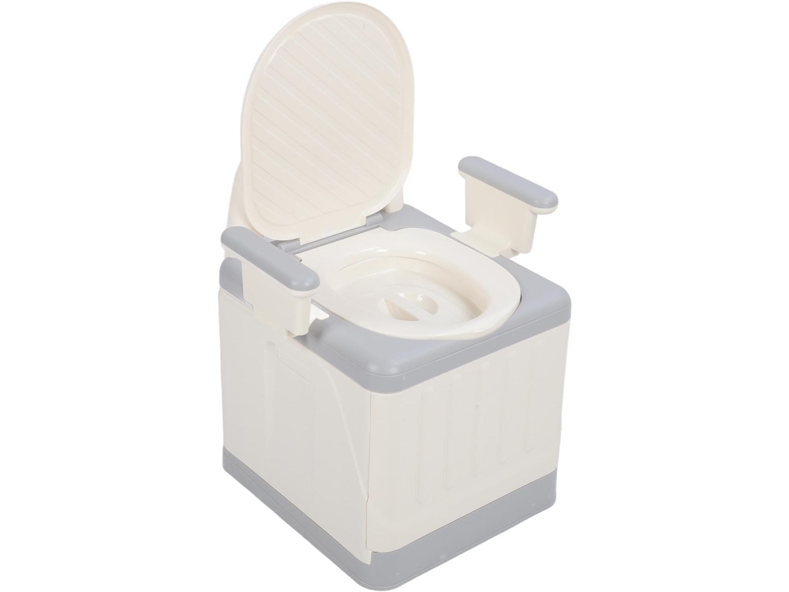 Silla Inodoro Portátil De Cabecera, Inodoro Portátil Con Asas, Orinal Para Adultos Mayores.