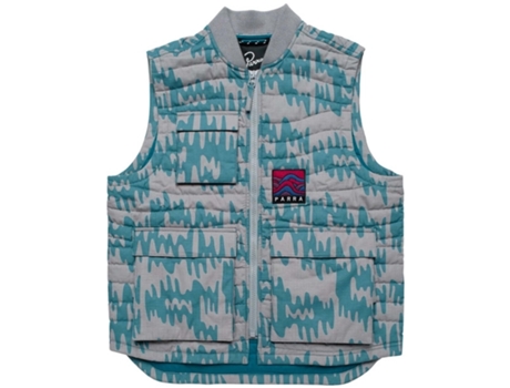 Chaleco de Hombre PARRA Tremor Pattern Multicolor (S)