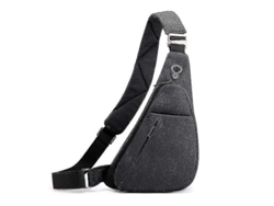 2026-bolsa Pecho Hombre Mochila Antigoteo Viaje Pequeña De Hombro Diagonal Con Particiones Multiples Y Correas Ergonomicas
