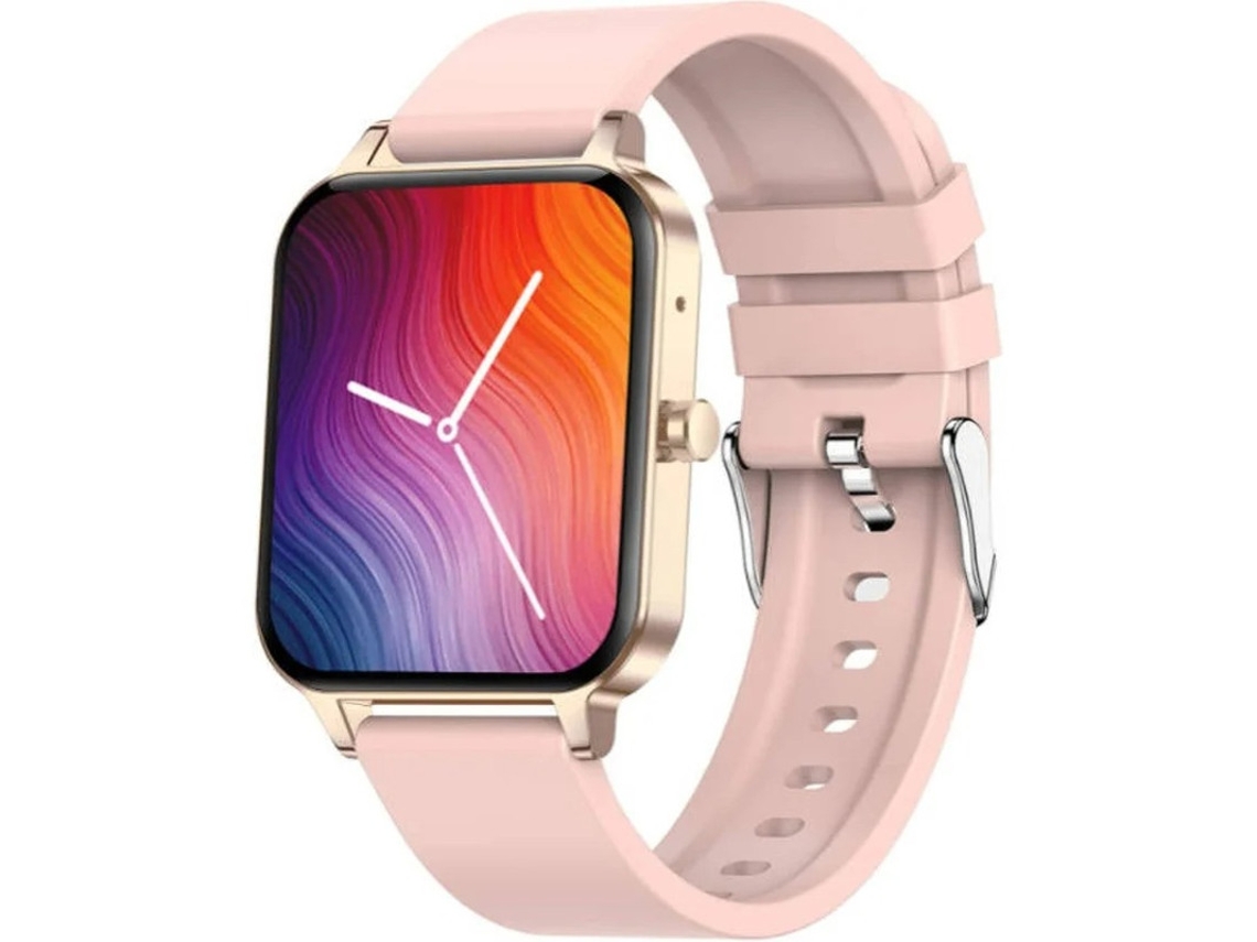 Reloj inteligente con función de pago por llamada, resistente al agua IP68, podómetro, monitor de actividad, recordatorio de mensajes, frecuencia cardíaca y sueño, Yizhood (rosa)