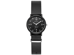Reloj De Cuarzo Para Hombre Naviforce Con Correa De Pu, Estilo Casual Y Elegante (negro + Caqui)