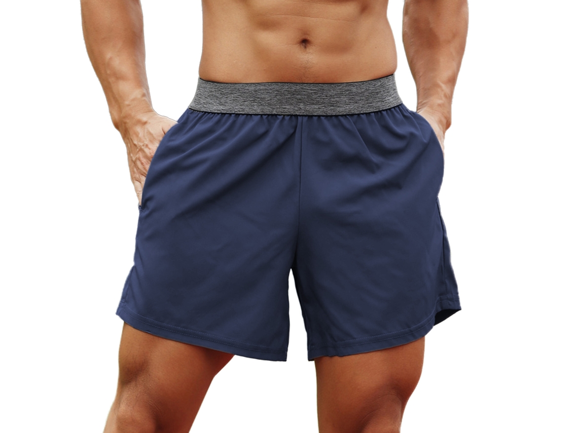 2026rebe-pantalones Cortos Deportivos Para Hombre Con Cintura Elástica Bolsillos Y Bucle De Toalla Para Running Básquetbol Gimnasio