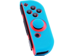Protección de Silicona + Grips FREETEC FT1012 (Joy-Con Derecho - Azul)