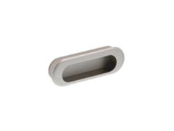 Tirador empotrable Aleación de zinc. Estilo clásico. Distancia entre ejes 75. Barniz níquel satinado HARDWAREXCHANGE