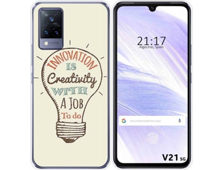 Carcasa Vivo V21 5G TUMUNDOSMARTPHONE Creativity Multicolor
