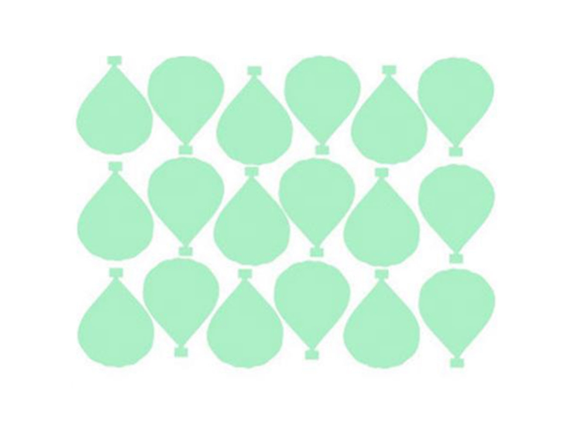 Baok - Adhesivo decorativo luminoso de globo para la decoración de paredes de sala de estar y dormitorio.