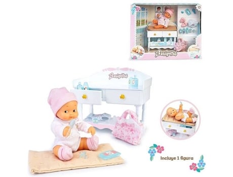 MuÁÂÁÂÁÂÁ±eca BARRIGUITAS Barriguitas Cambiador De Bebe Con Figura (Edad MÁÂÁÂÁÂÁ nima: 3 AÁÂÁÂÁÂÁ±os)