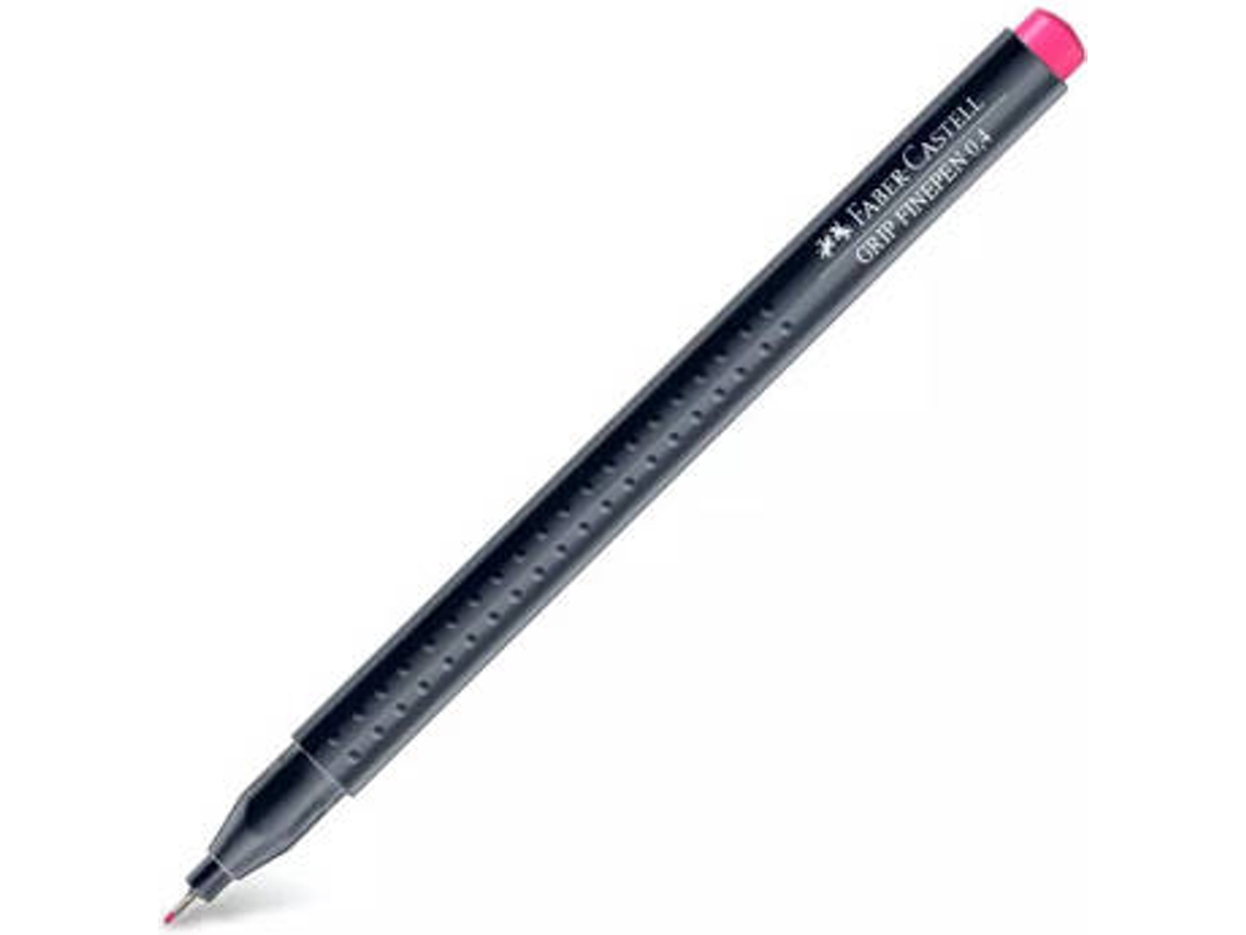 Marcador FABER-CASTELL Fino (Rojo Magenta - 0.4 mm)
