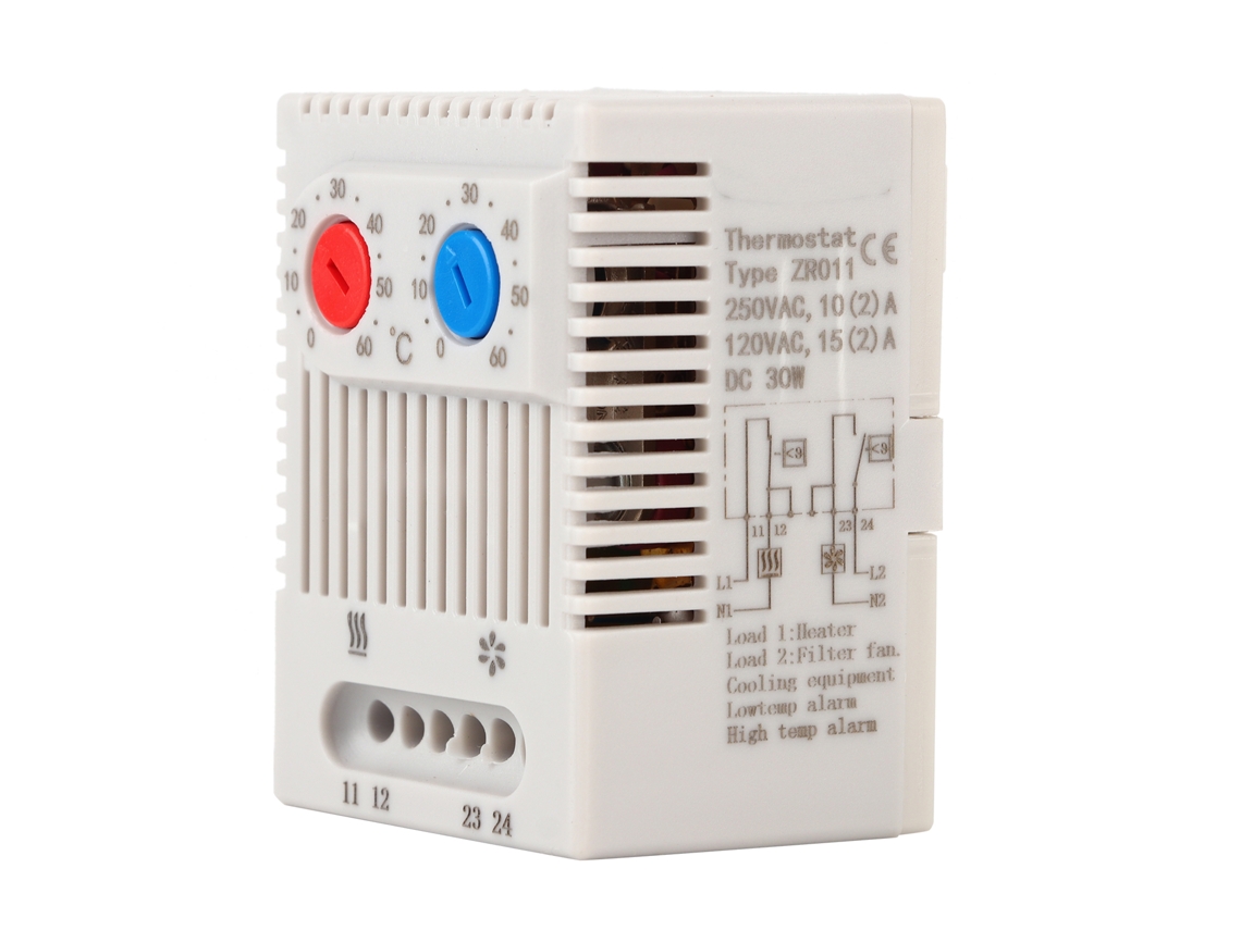 Termostato Mecánico Ajustable Zr011 Control De Temperatura 0-60℃ Interruptor Abierto/cerrado
