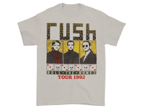Camiseta ROCKINSTONE Rush Roll The Bones (XL)