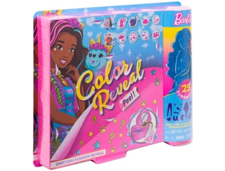 BARBIE Unicornio Color Reveal (Edad Mínima: ‍3 Años)