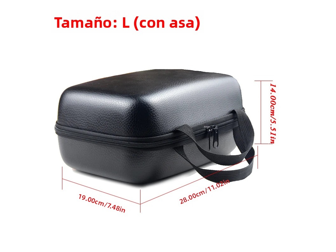 (l) Estuche Para Carrete De Pesca, Bolsa De Almacenamiento De Cuero A Prueba De Golpes E Impermeable