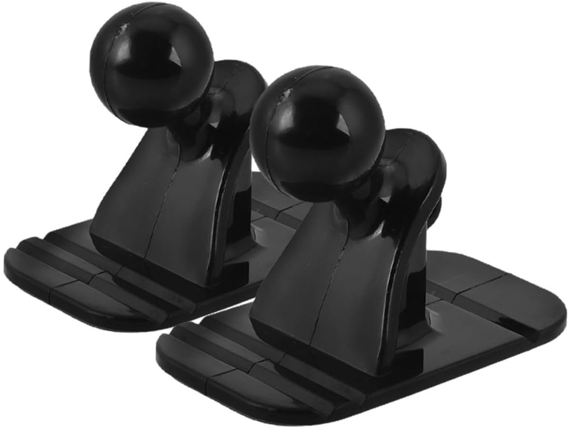 Soporte para teléfono celular en forma de bola, juego de 2 piezas, base para teléfono celular, soporte esférico, placa de soporte para teléfono celular, soporte C Jortmrd