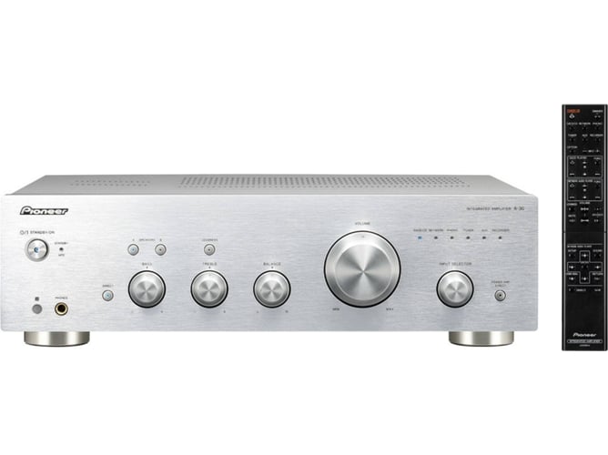 Amplificador estéreo PIONEER A-30-S Plata