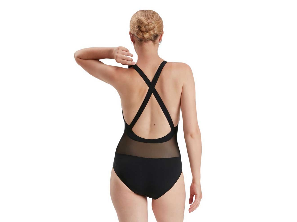Roupa de Banho Eco Endurance Power Preto Uk 32 Mulherspeedo