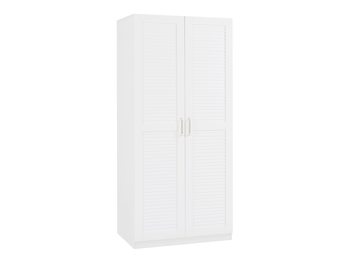Armario Ropero Finning 1 perchero 1 compartimento 176x80x52 cm - Blanco [EN.CASA]