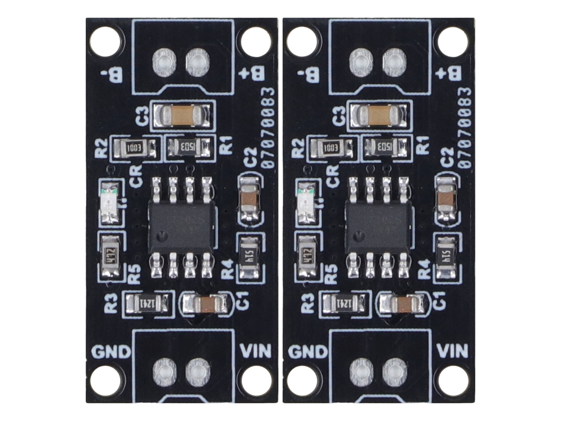 2pcs Placa De Carga De Baterías Nimh Portátil Resistente Cc Cv Módulo De Carga 1a 3v Mrb048c