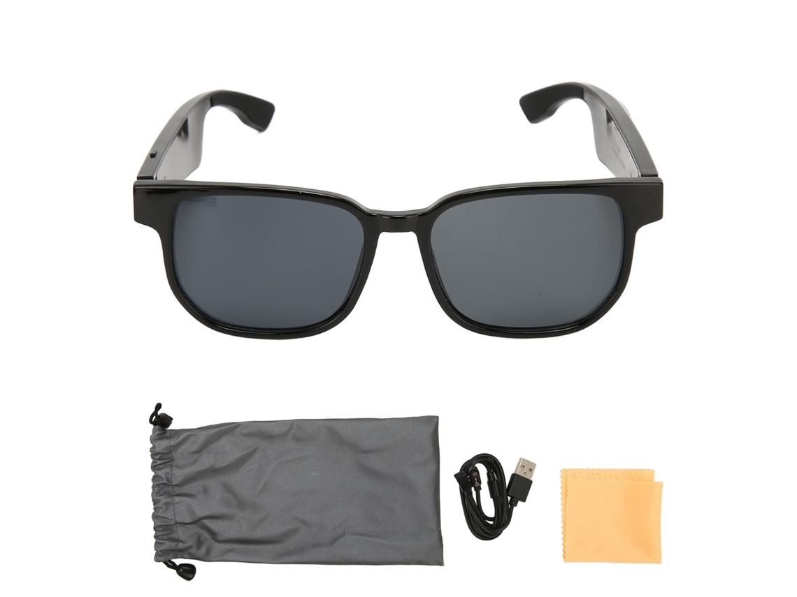 Gafas De Sol Inteligentes Bluetooth Con Control Por Voz Y Protección Contra La Luz Azul Para Música Y Llamadas.