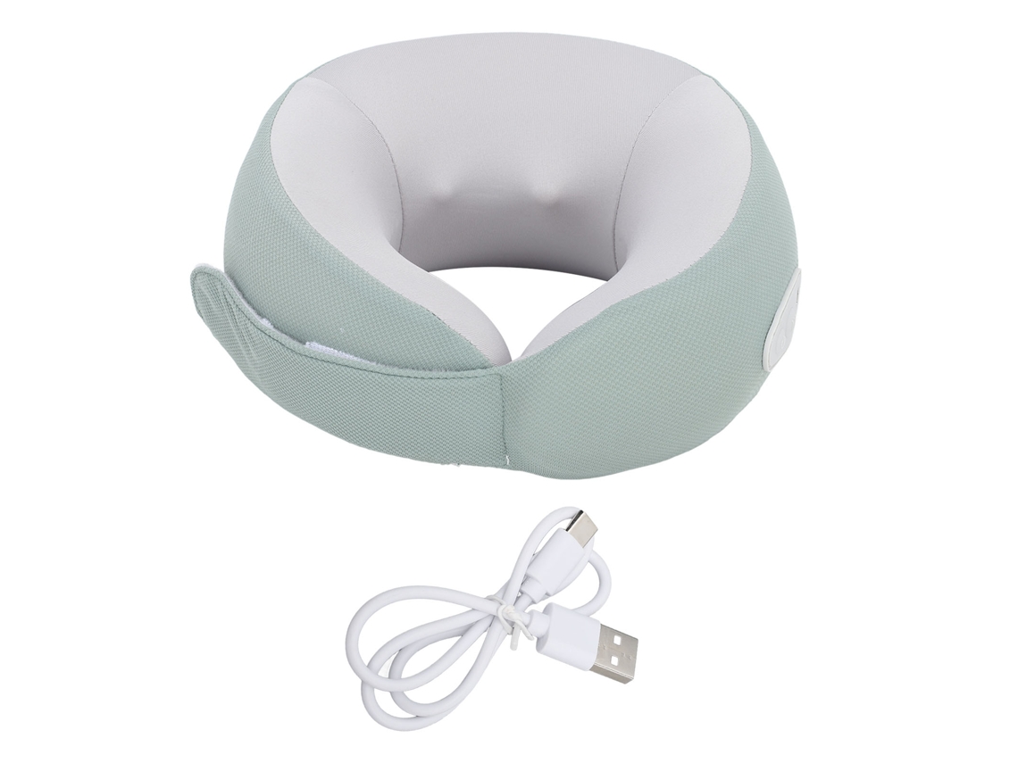 Masajeador de cuello inalámbrico con calefacción - Verde