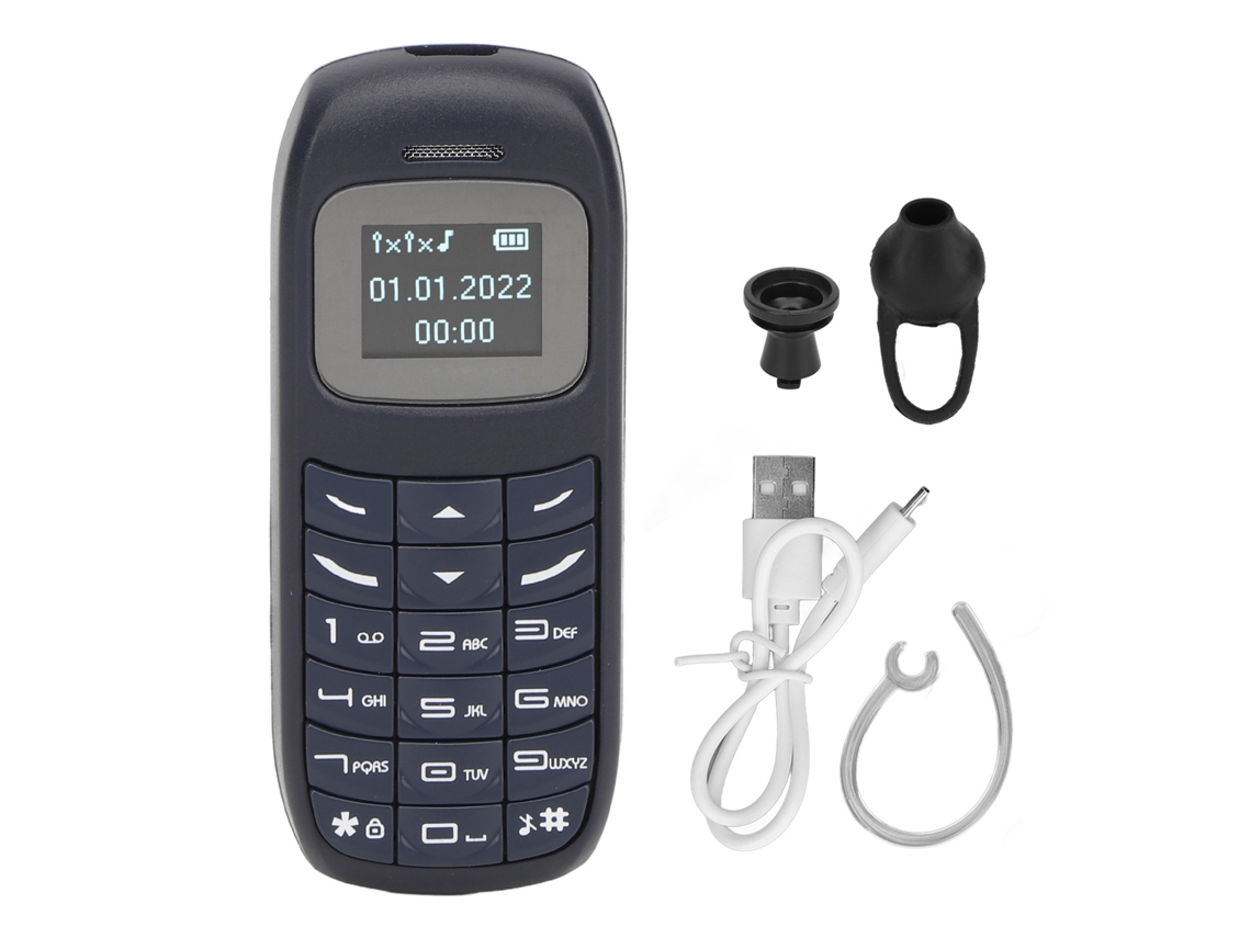 Mini Teléfono Celular Con Tarjeta Sim Dual, Doble Modo De Espera, Botones Grandes, Reproductor De Música, Teléfono Móvil Desbloqueado Para Personas Ma