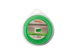 Bricoferr Hilo De Nylon Cuadrado 3,3 Mm 15 M