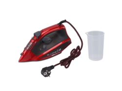 Plancha de vapor de alta potencia 220V 2500W con enchufe europeo, ABS, para tejidos y ropa.