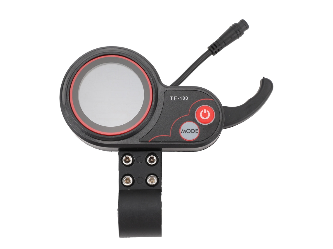 2026-pantalla Lcd Para Patinete Eléctrico 48v Tf 100 Con Mando De Pulgar 6 Pines Resistente Al Agua Para M4 Sealup