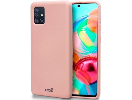 Funda para Samsung Galaxy A71 COOL Cover Rosa