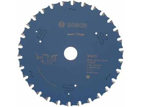 Disco de Sierra Circular BOSCH Expert para Acero 160x20x2.0 mm - 30