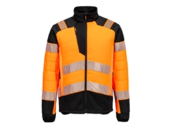 Chaqueta Pw3 Hi-vis Hybrid Baffle - Alta Visibilidad Y Confort Amarillo Negro / Xl