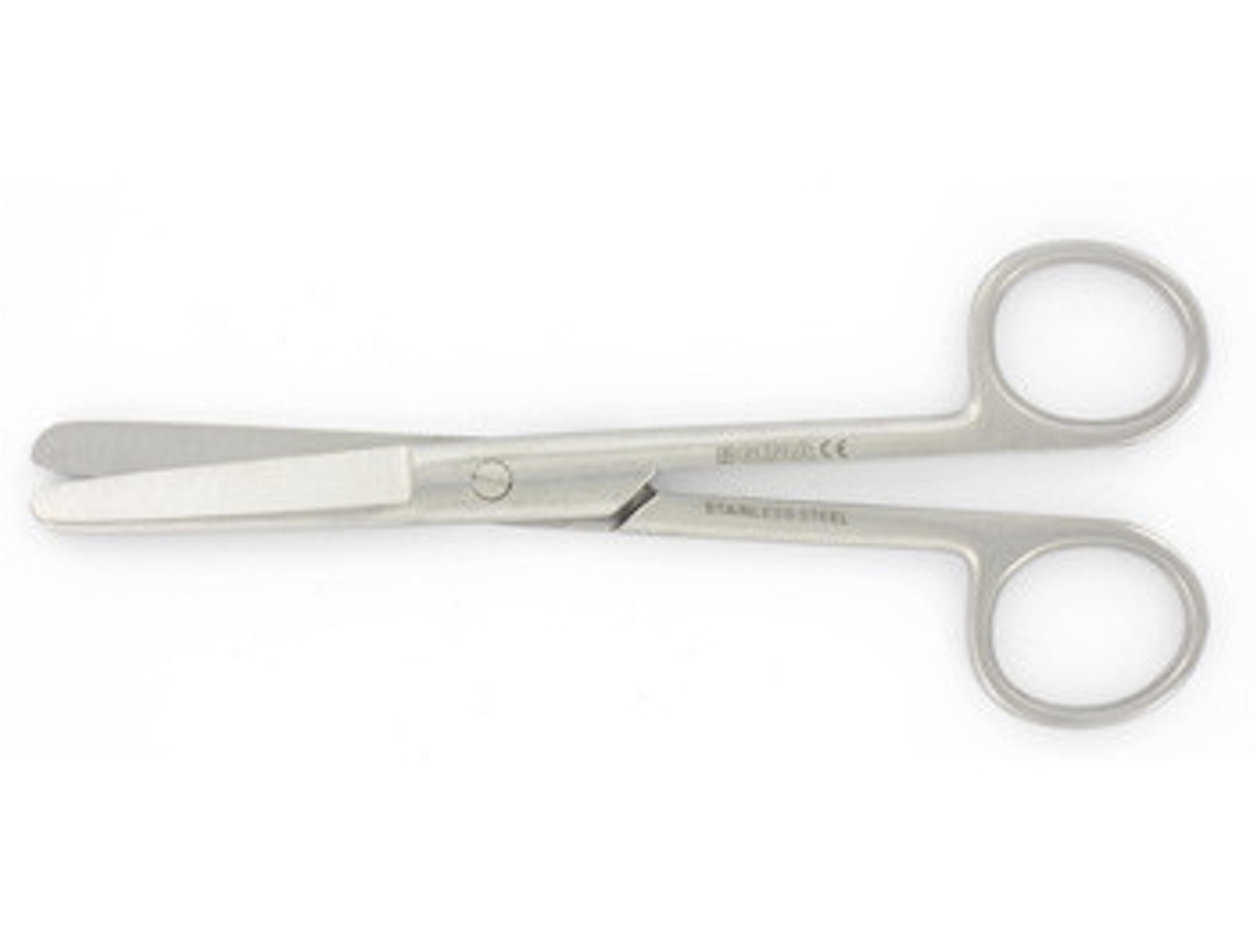 Tijeras de oficina y manualidades de corte recto de acero inoxidable Gima 26740