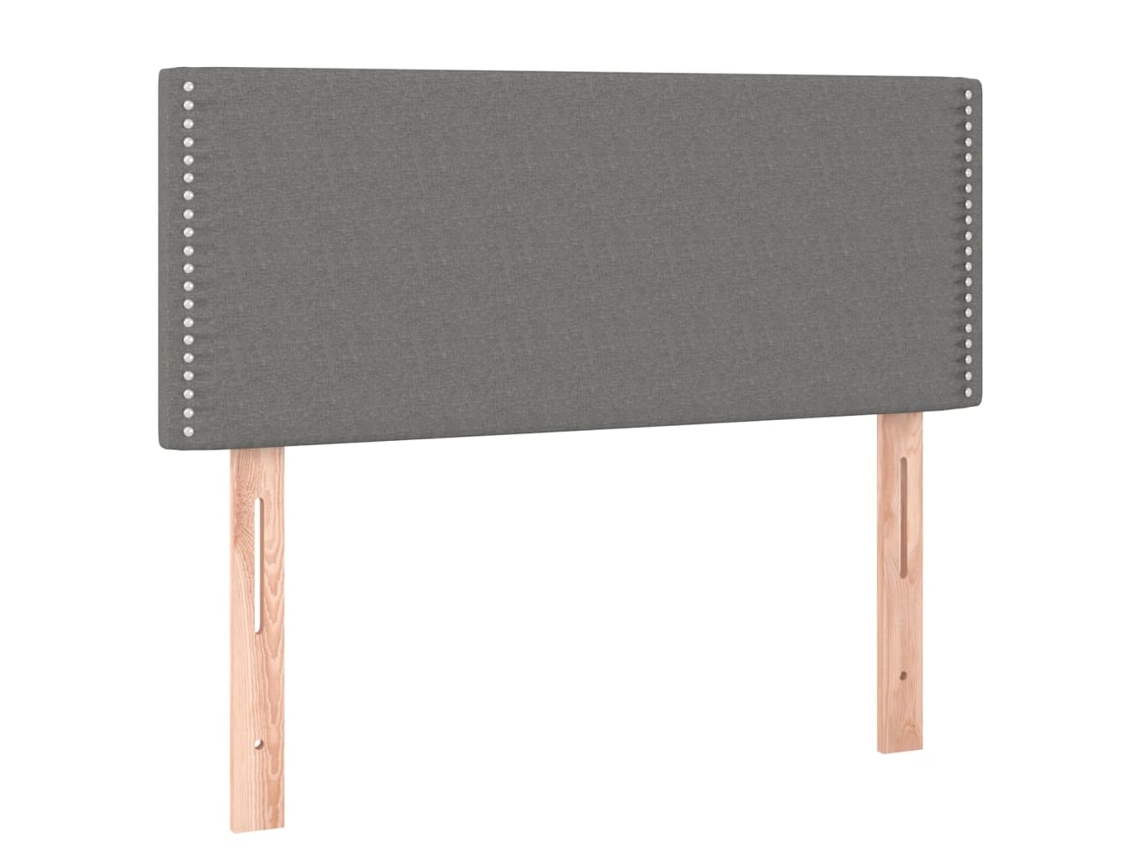 Maison Exclusive - Cabecero De Tela Gris Oscuro 100x5x78/88 Cm