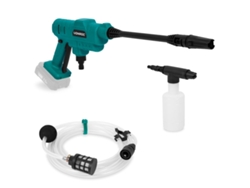 VONROC Hidrolimpiadora Compacta Sin Cable 20V - 24Bar - 198 L/H - Incluye Manguera de Aspiración de 5M, Botella de Detergente y Boquilla Pulverizadora Ajustable - No Incluye Batería y Cargador Rápido