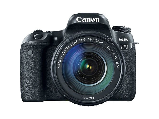 Kit Cámara Réflex CANON 77D EF-S 18-135mm F3.5-5.6 IS USM NANO