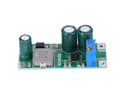 Módulo Convertidor Elevador De Cc De 6 A Y 30 W, De 2,7-5,5 V A 3,5-24 V, Ajustable.
