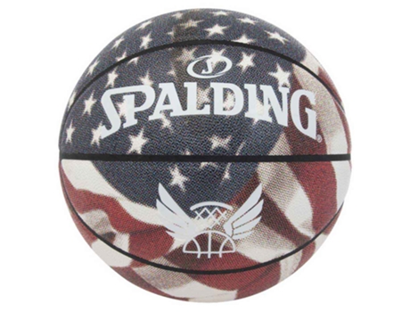 SPALDING Balón de Baloncesto tendencia estrellas rayas (De color)
