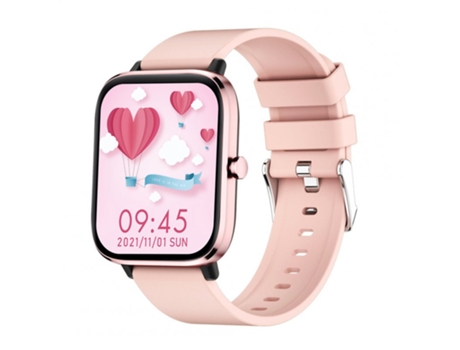 Smartwatch T45S Llamada Bluetooth Detección de temperatura Oxímetro de presión arterial Deportes Rosa