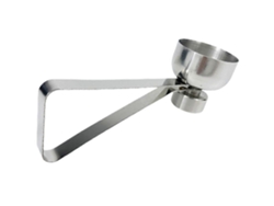 Cortador de cáscaras de huevo de acero inoxidable, abrehuevos, utensilio de cocina, separador y removedor de huevos. Rosewell