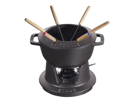 Juego de fondue 18 cm, Negro STAUB