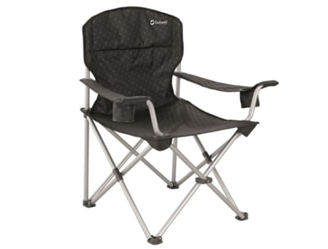 Outwell Silla plegable de camping CatamarcaXL 90x62x96 cm negra 470048