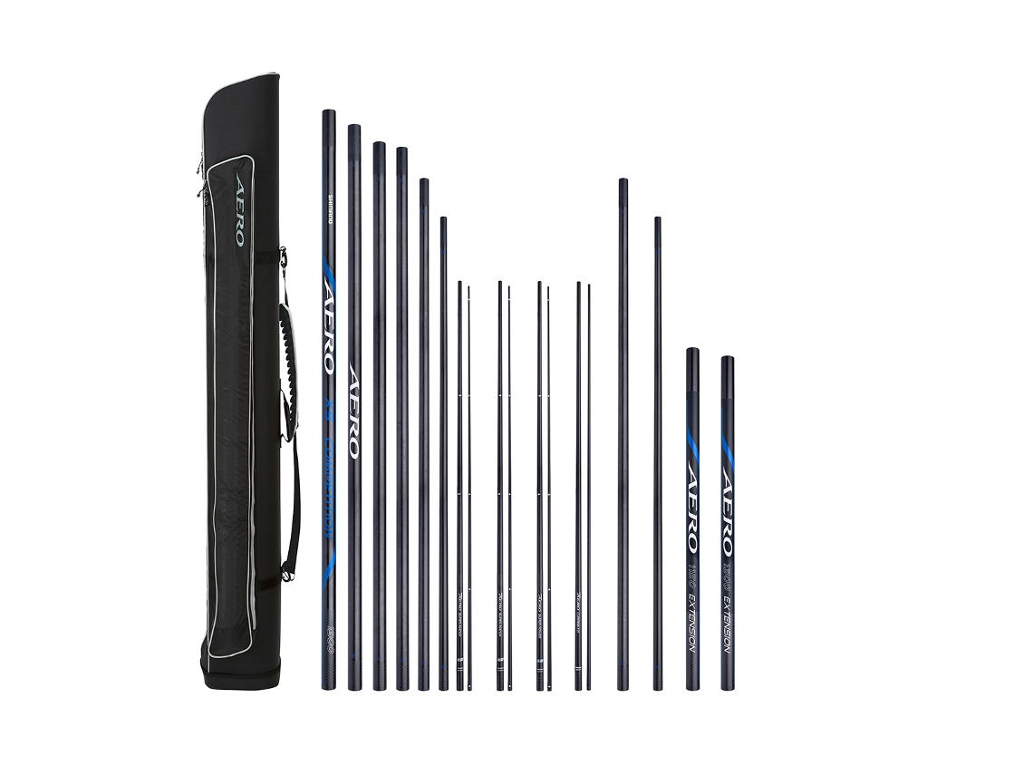 Paquete de cañas SHIMANO Aero X5 Competition – 13m