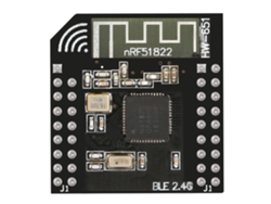 Módulo Bluetooth 4.0 BLE NRF51822 de 2,4 GHz de tamaño reducido para placa de desarrollo BLE
