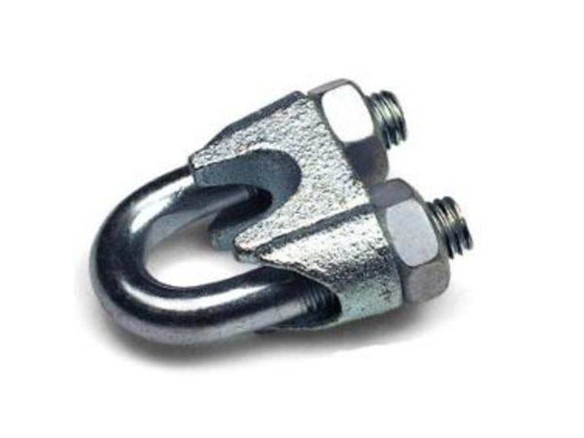 Sujetacables galvanizado 6 mm