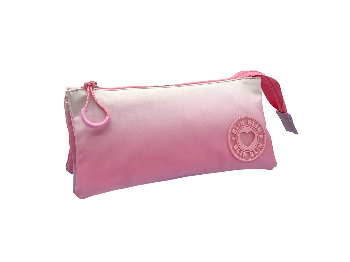 Estuche Triple Blin-blin Kuky. Interior Totalmente Forrado Y Personalizad